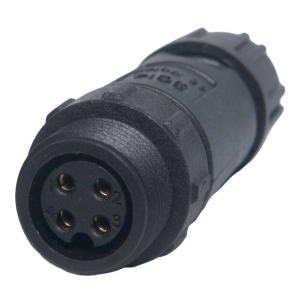 Connector Source Control Power Source WC14-C-4F-SO1 Low Voltage Connector 4 Way Female 4-7mm OD ...