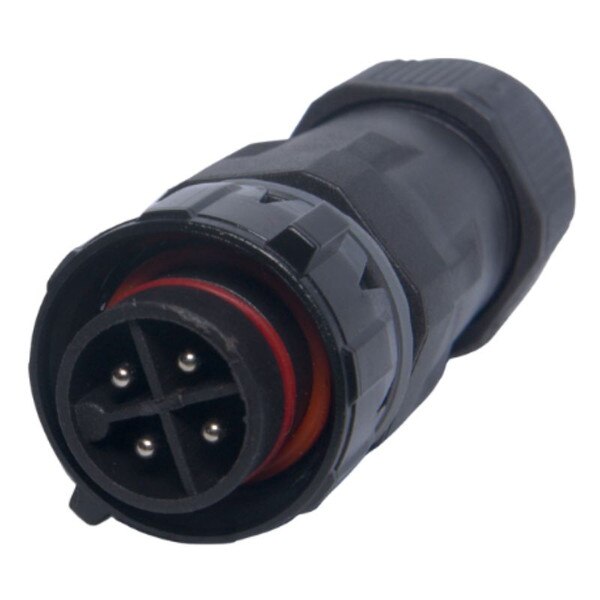 Connector Source Control Power Source WC19-C-4M-SC1 Low Voltage Connector 4 Way Male 6-11.5mm OD ...